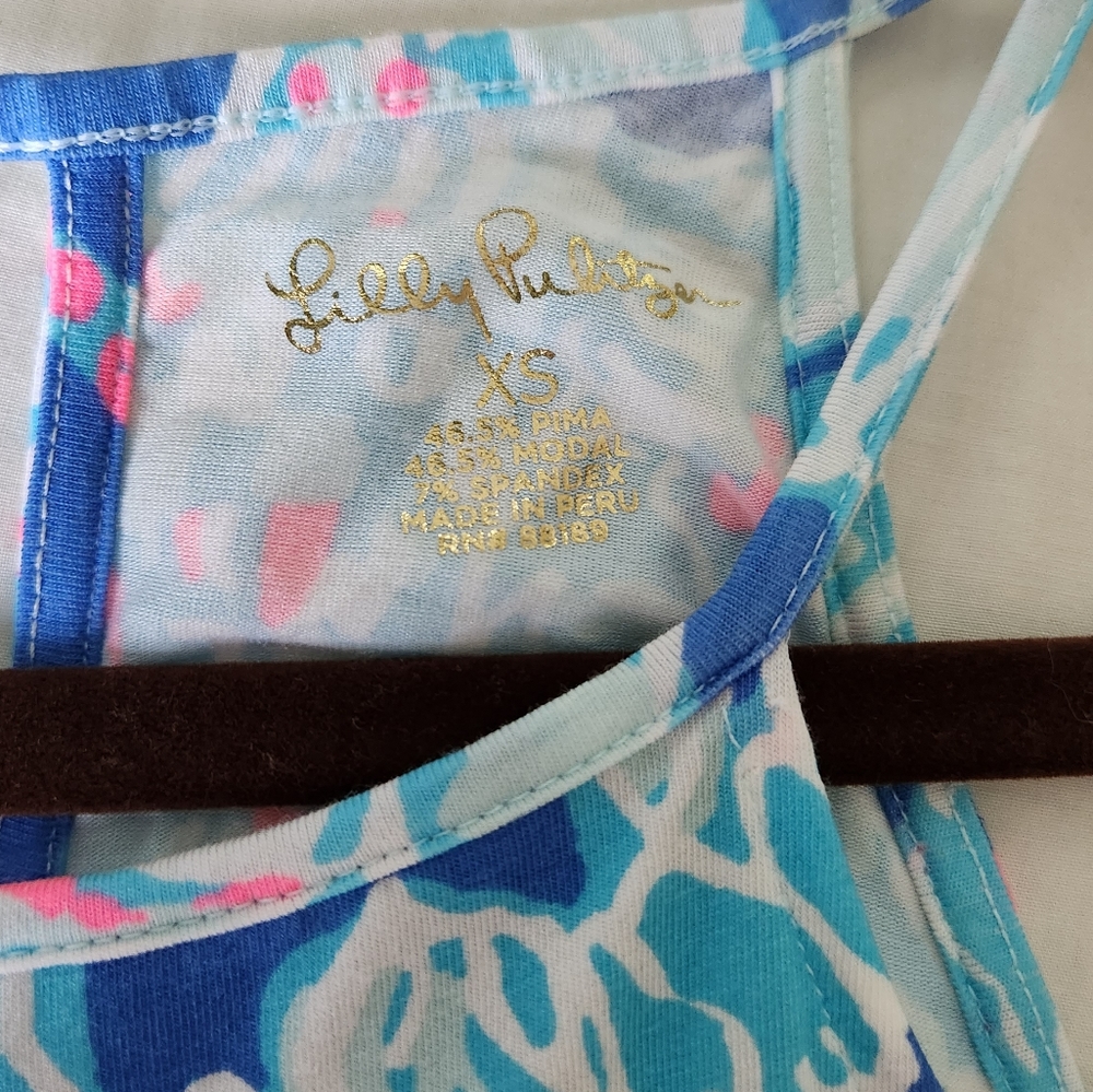 Lilly pulitzer Margot tank XS EUC - Picture 3 of 3
